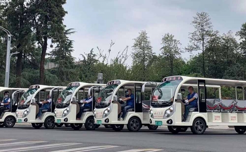 觀光車也能帶動(dòng)校園文化的傳播